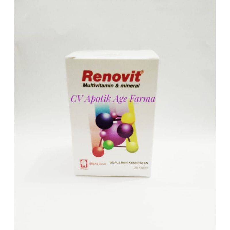 Jual Renovit Caps isi 30 (Konimex) | Shopee Indonesia