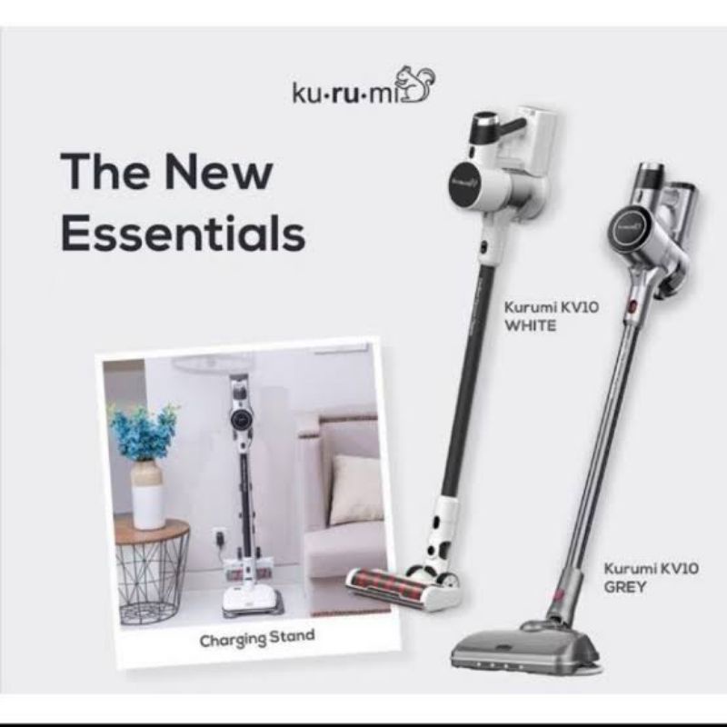Jual Kurumi KV 10 Powerful Cordless Stick Vacuum Cleaner with Power
