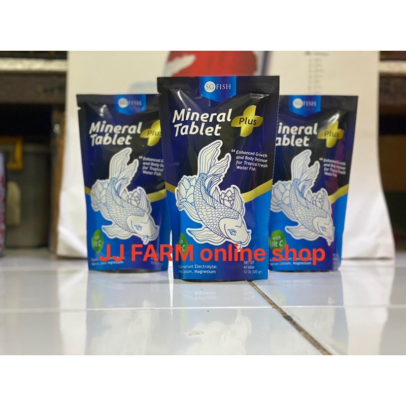 Jual mineral tablet plus garam obat ikan aktif obat ikan louhan cupang ...