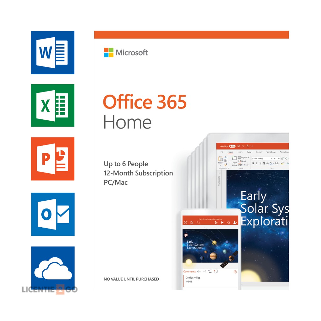 Jual MICROSOFT OFFICE 365 FAMILY 5 USER Shopee Indonesia