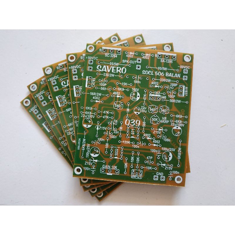 Jual PCB Power Amplifier SOCL 506 Input Balance 039 SOCL 506 Input