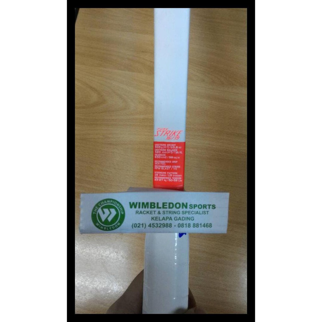 Jual New! Raket Babolat Pure Strike 16X19 ( Project One 7 ) Raket Tenis ...