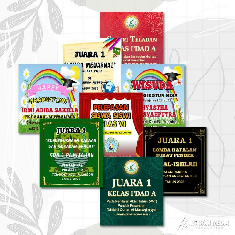 Jual STIKER PIALA LABEL PIALA STIKER TROPY LABEL KEJUARAAN | Shopee