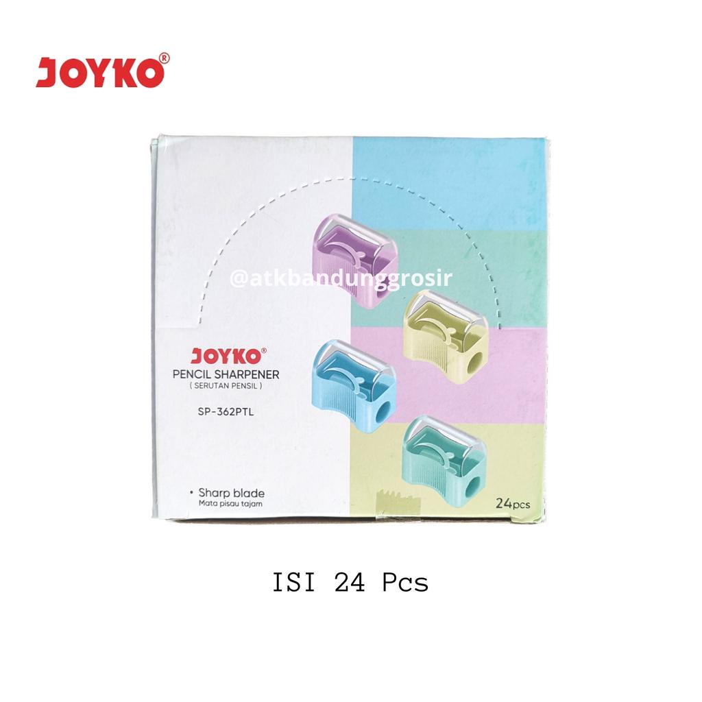 Jual Rautan Sharpener Joyko Sp 362 PTL Serutan Roti Warna PASTEL Jual ...