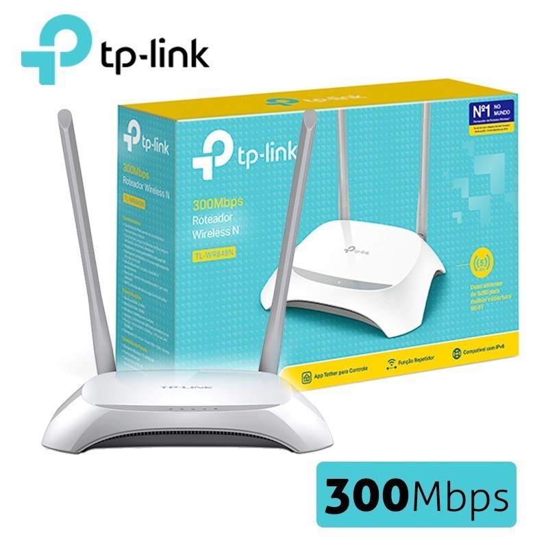 Jual TP-LINK TL-WR 840N TL-WR840N 300MBps Wireless Router 2 Antenna ...