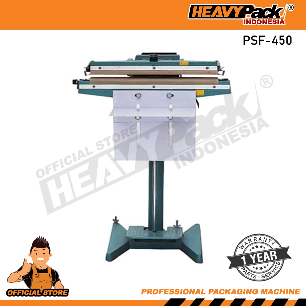 Jual Mesin Sealer Makanan Pedal Sealer Psf 450 Heavypack Shopee