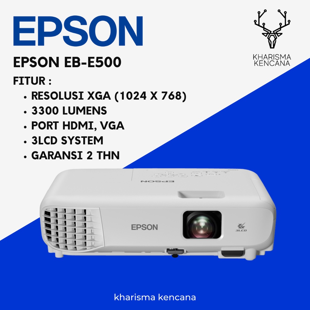 Jual Proyektor Epson EBE500 XGA 3LCD Projector Shopee Indonesia