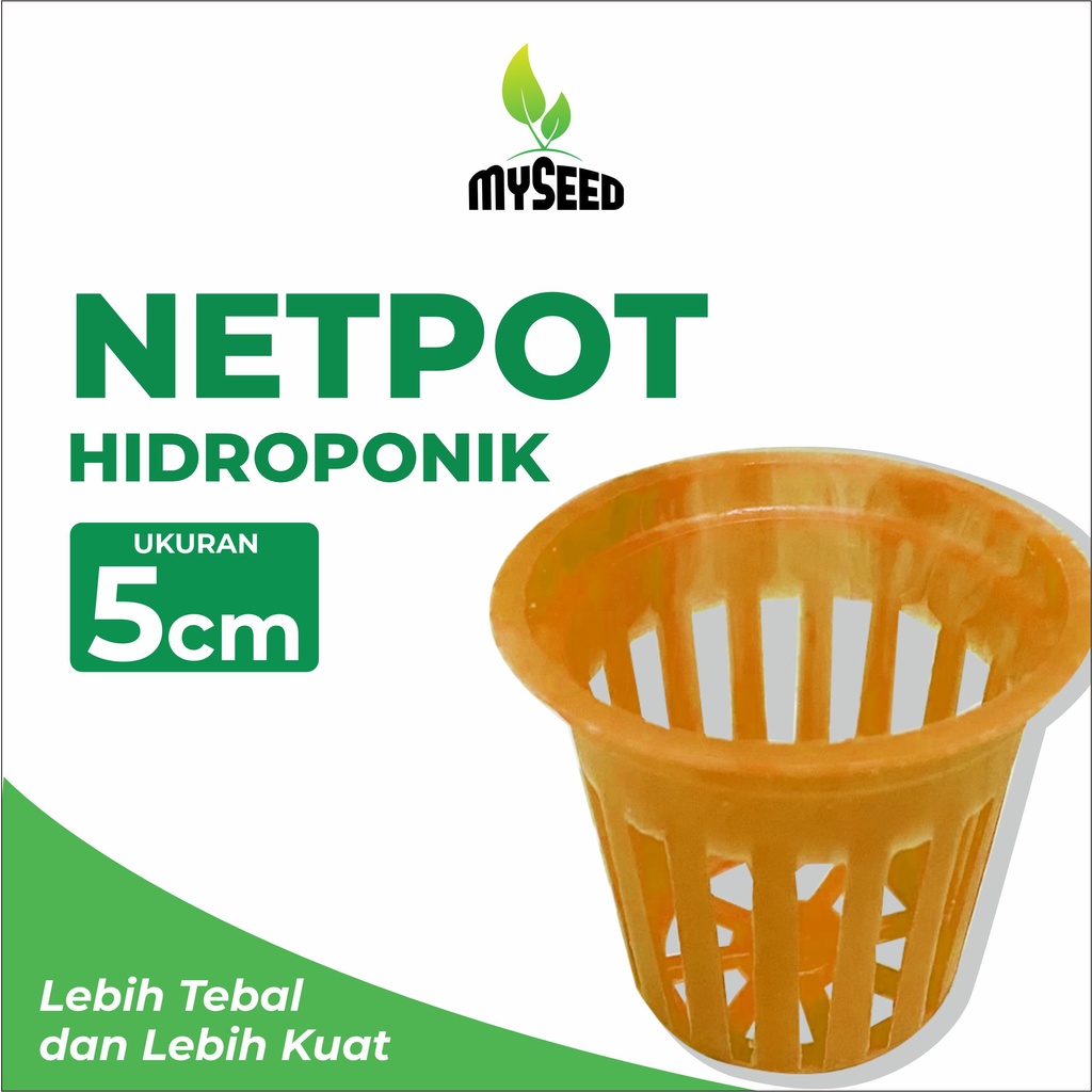 Jual Netpot Hidroponik Tebal Warna Kuning 5 cm Pot Tanaman Hidroponik ...