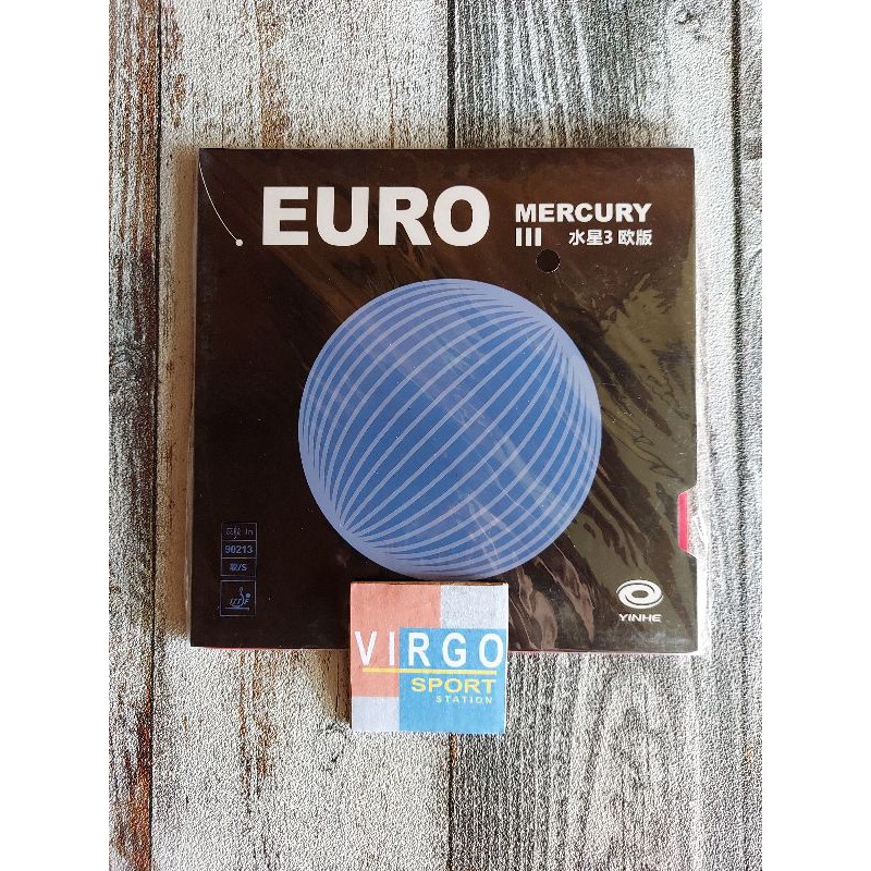 Jual Yinhe Mercury lll Euro karet rubber bat bet pingpong yinhe mercury ...