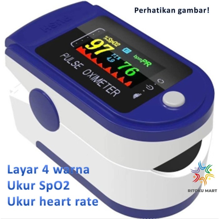 Jual Fingertip Pulse Oximeter / alat ukur kadar oksigen darah ...