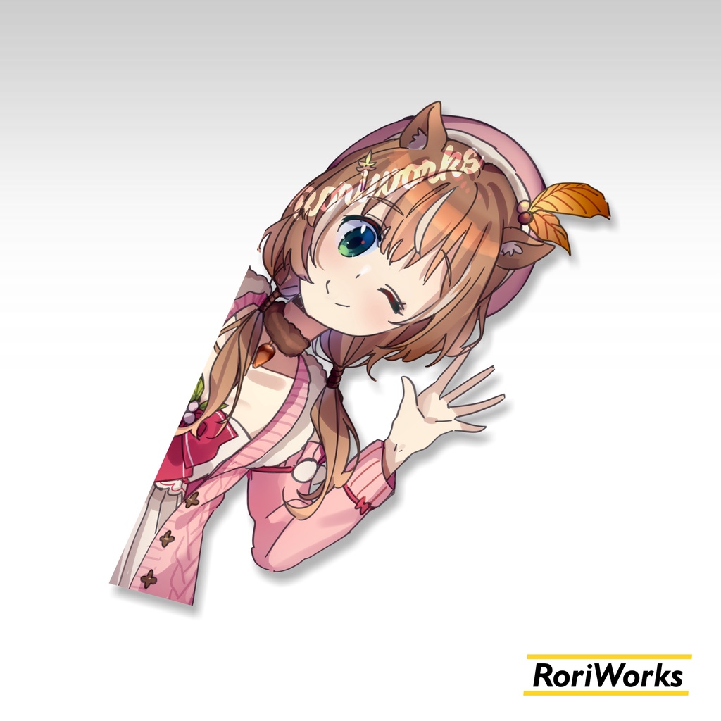 Jual Stiker Anime Intip - Ayunda Risu | hololive | Shopee Indonesia