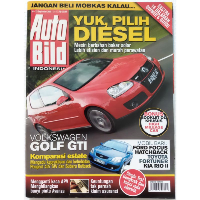 Jual Majalah Auto Bild Edisi 62 Mobil Otomotif Automotive | Shopee