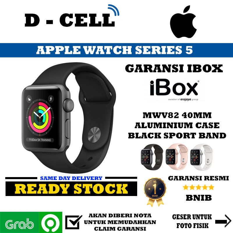 Jual Resmi IBOX Apple Watch Series 5 S5 MWV82 MWV72 MWV62 Gray