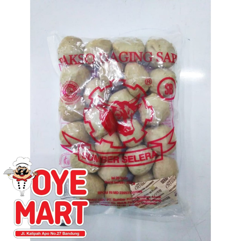 Jual Bakso Daging Sapi Sb 350gr Isi 25 Sumber Selera Harga Promo Baso