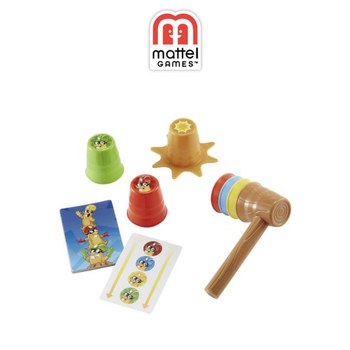Jual MATTEL GAMES WHAC-A-MOLE STACK-A-MOLE ORIGINAL PERMAINAN BOARD ...
