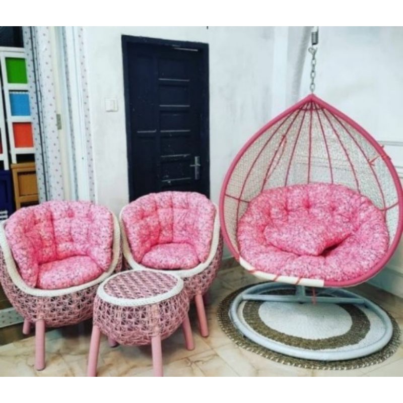 Jual ayunan rottan sintetis tipe pearl dan paketan plus ( ayunan dan ...