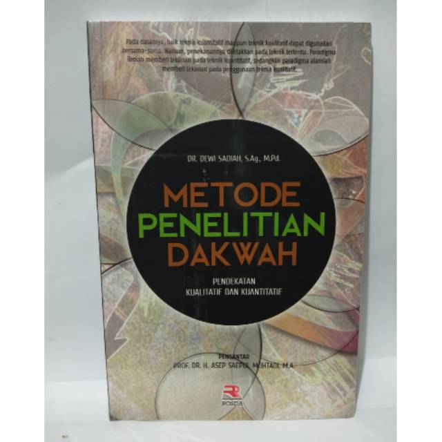 Jual Buku Metode Penelitian Dakwah Dewi Sadiah Original Rosda Shopee