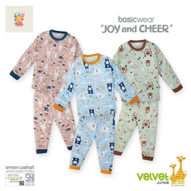 Jual basic wear Piyama Velvet junior | Shopee Indonesia