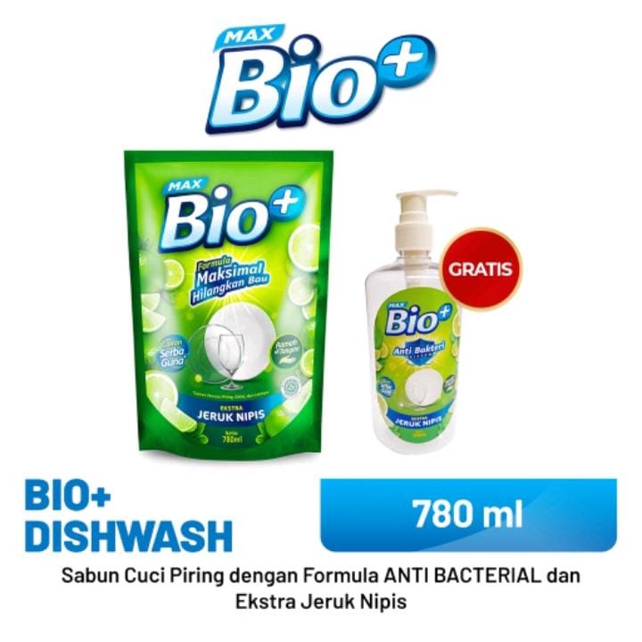 Jual Max Bio+780ml free Bottle pump 500ml | Shopee Indonesia