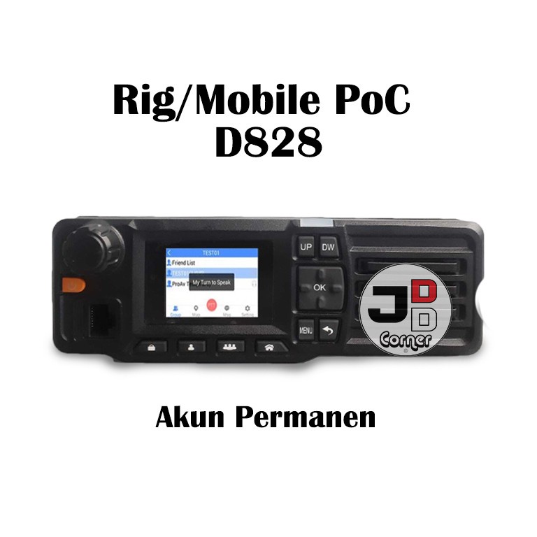 Jual RIG POC 4G LT Wifi Internet GPS ORIGINAL Mobile Radio D828 Mobil ...