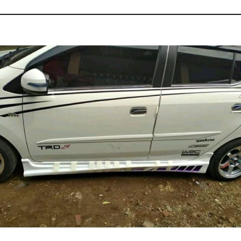 Jual Bodykit Agya Bodykit Samping Dan Belakang Agya Ayla Mix Yaris Dan Pnp Shopee Indonesia