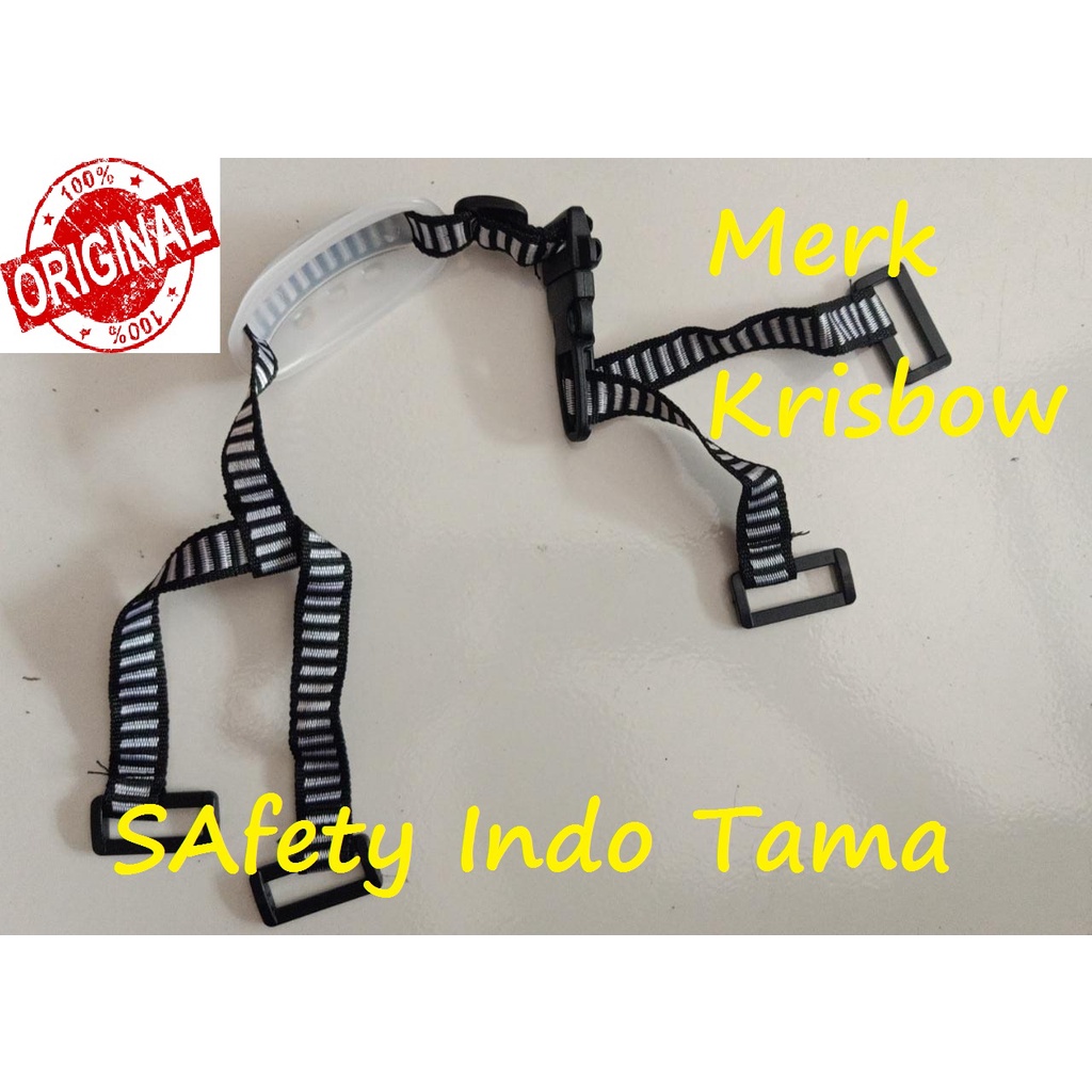 Jual Tali Dagu Helm Safety V atau Y atau 4 Titik Universal Krisbow ...