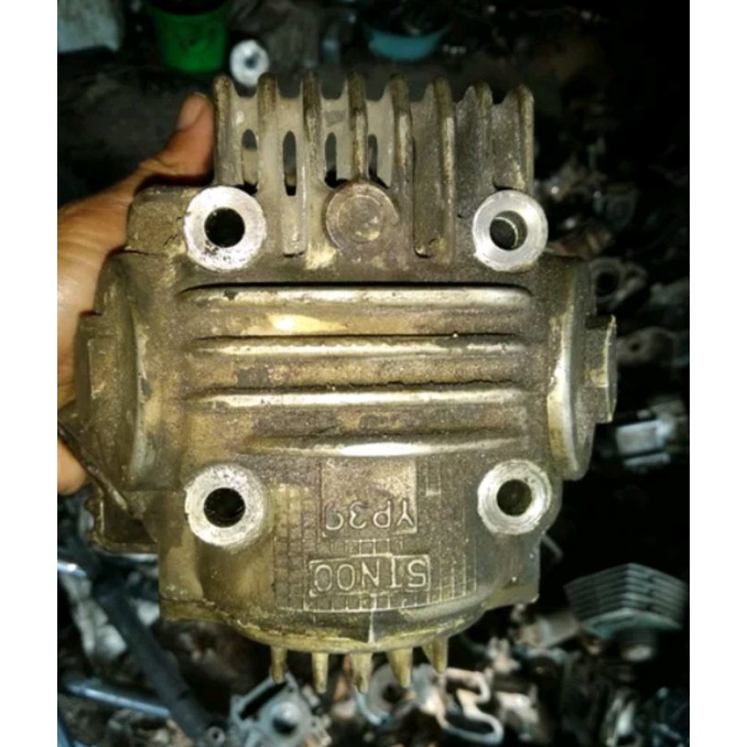 Jual CYLINDER HEAD BLOCK HEAD BLOCK KOP PALA BUSI ISI FULL SET KOMPLIT