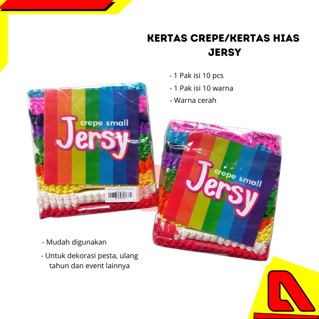 Jual Kertas Crepe Ultah Kertas Krep Potongan Klobot Jersy Kertas Hias Klobot Potong Warna 5184