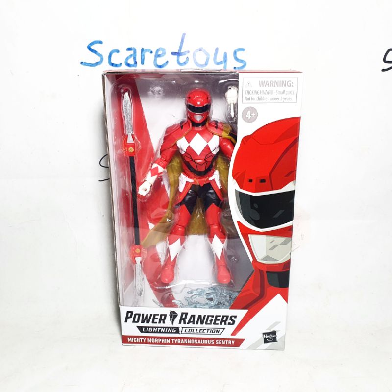 Power Rangers Lightning Collection Tyrannosaurus Sentry: Action Figure 6 Pollici Esclusiva, Con Accessori