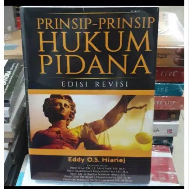 Jual Prinsip Prinsip Hukum Pidana Edisi Revisi / Eddy O.S Hiariej ...