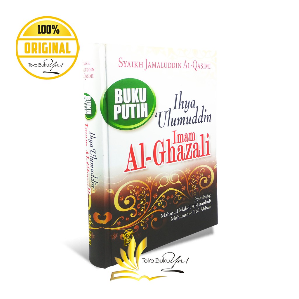 Jual Buku Putih Ihya Ulumuddin Imam Al Ghazali Darul Falah Shopee