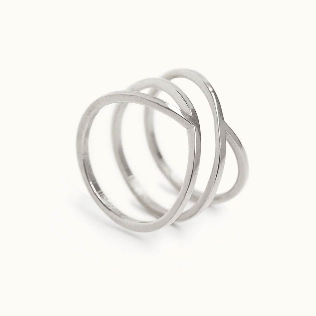 Jual Parallel Ring - Cincin Paralel Bold - Cincin Unisex - LOULOUROSE ...