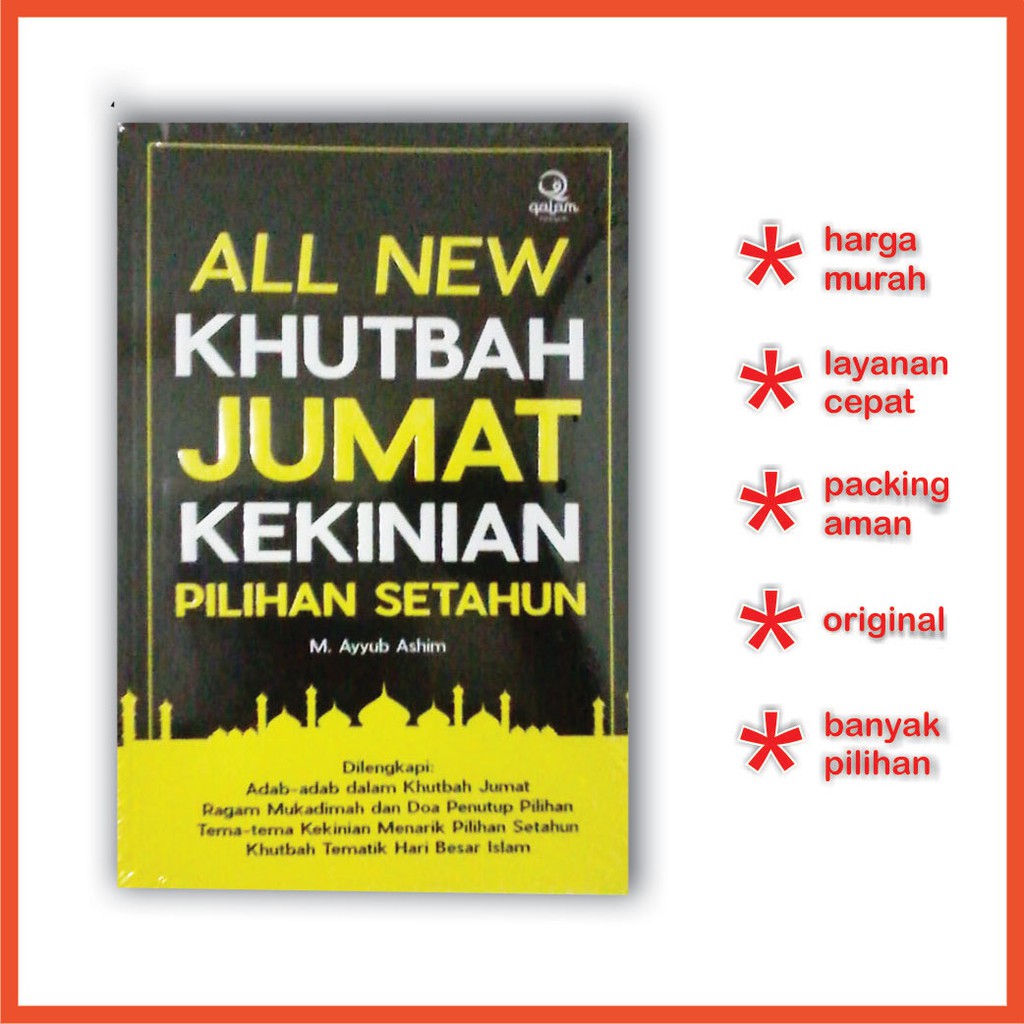 Jual Buku Khutbah Jumat Kekinian Pilihan Setahun Shopee Indonesia