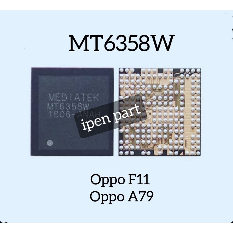 Jual IC Power MT6358W Oppo A79 Meizu Pro 7 Original New MT6358 6358W ...
