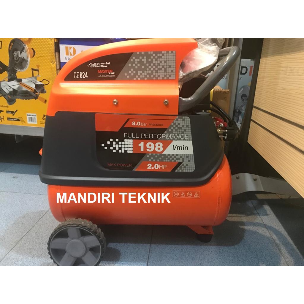 Jual Air Compressor Portable / Kompresor Angin COMANDO 2 HP | Shopee ...