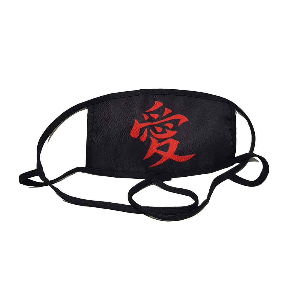 Jual Masker Mulut Kain Mask Anti Debu Kazekage Gaara Kain Non Medis ...