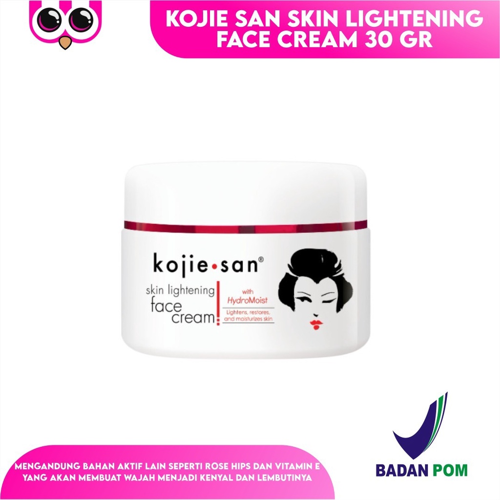 Jual [ CREAM ] KOJIE SAN SKIN LIGHTENING FACE CREAM 30 GR / CREAM WAJAH