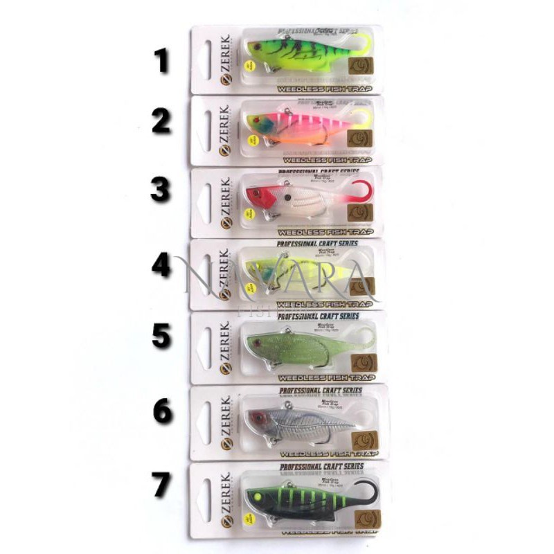 Jual UMPAN ZEREK FISH TRAP 18GRM SINGLE HOOK | Shopee Indonesia