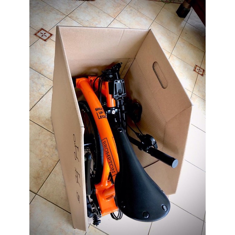 Jual (Holding Box Sepeda Lipat) Folding Bike Safety Box | Shopee Indonesia