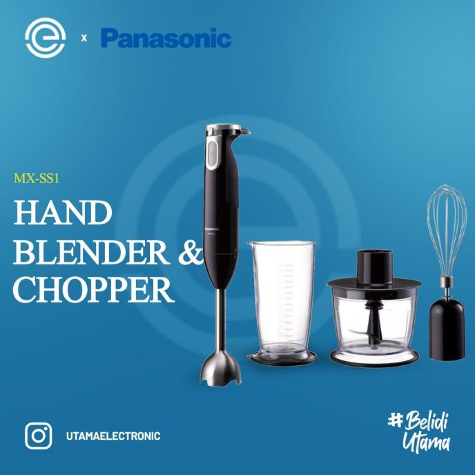 Jual PANASONIC Hand Blender & Chopper MX-SS1 | Shopee Indonesia