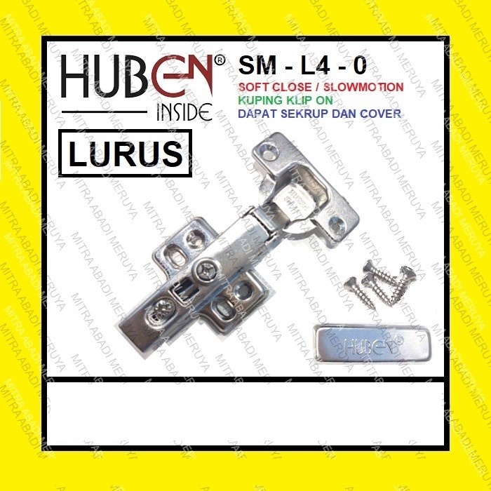 Jual Engsel Sendok Huben Slow Motion Soft Close Hidrolik Sm L4 Lurus Shopee Indonesia 6954