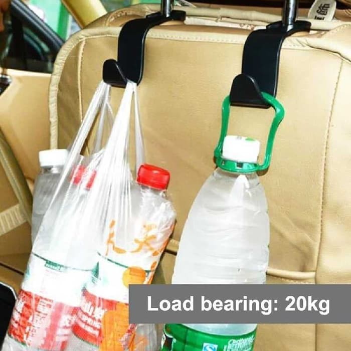 Vehicle Car Headrest Bag Hanger Hook Holder Gantungan Barang Mobil 202