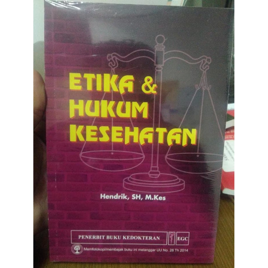 Jual Buku Etika Dan Hukum Kesehatan Original Shopee Indonesia