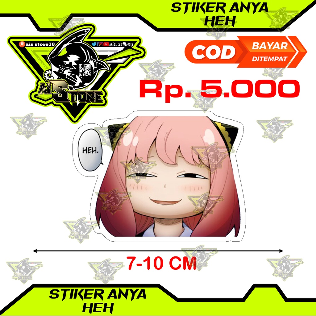 Jual Stiker Anya Heh | Shopee Indonesia