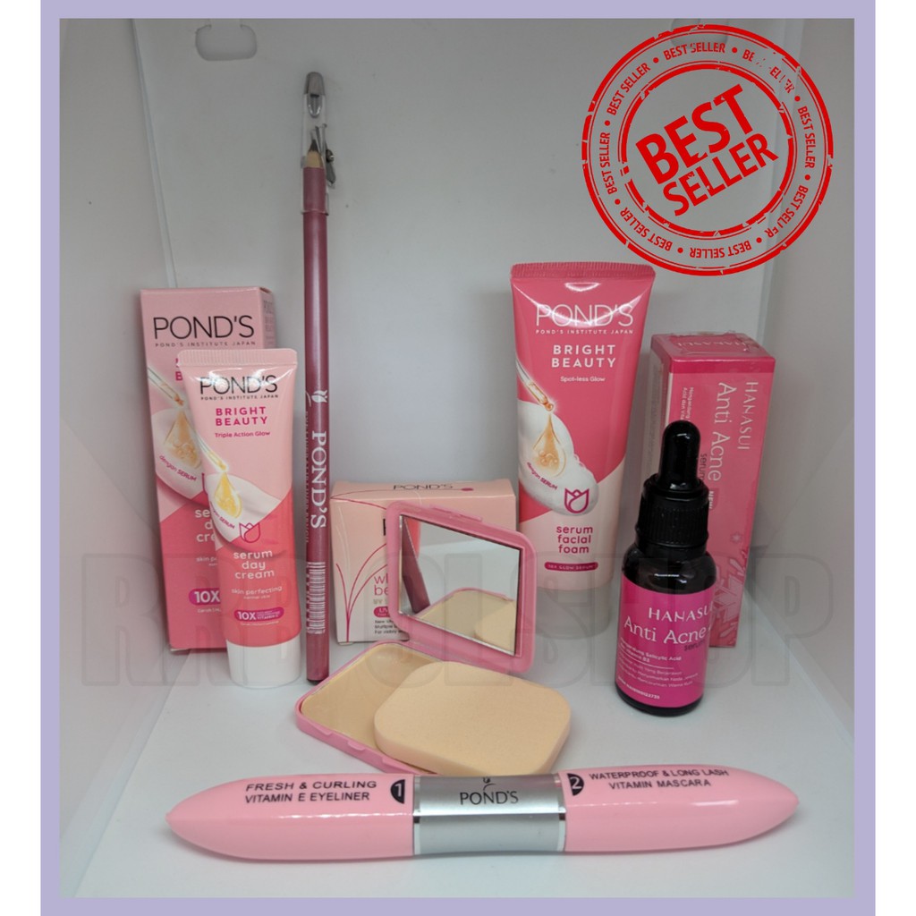 Jual Paket Lengkap 6 IN 1 POND'S Serum Pelembab Foam Bedak