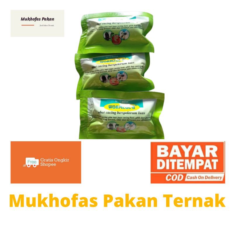 Jual Wormzol - B Obat Cacing Sapi Kambing Domba Kelinci Kerbau | Shopee ...