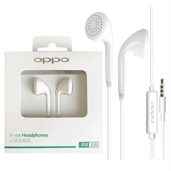 Headset Oppo Original 100 Earphone Oppo