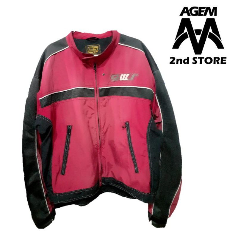 Jual jaket racing goldwin jaket motor preloved jaket riding | Shopee ...