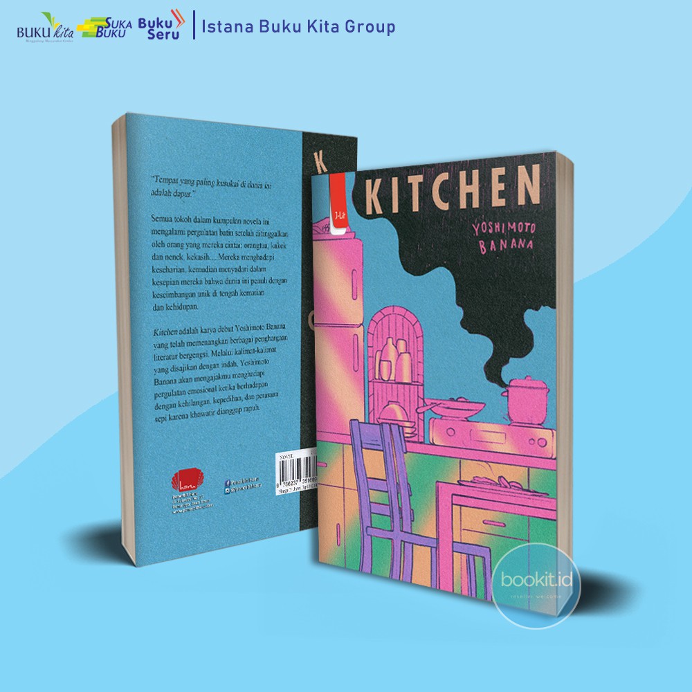 Jual Buku Novel Kitchen Karya Yoshimoto Banana Penerbit Haru Shopee