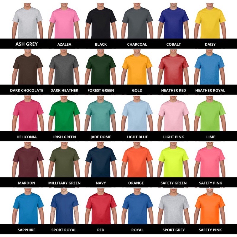 KAOS GILDAN ORIGINAL PREMIUM COTTON KAOS POLOS GILDAN